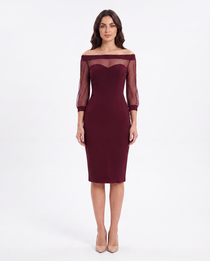 Abito midi in tulle Alma