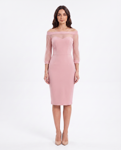 Abito midi in tulle Alma