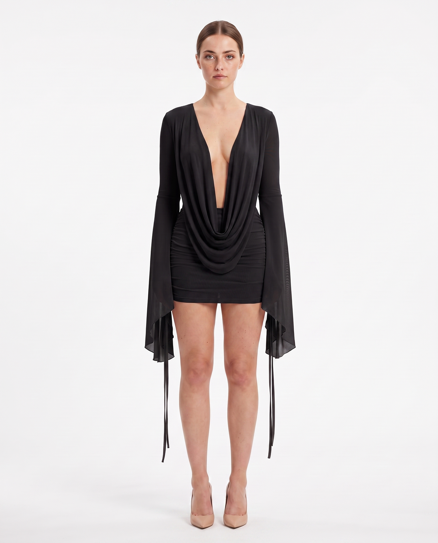 Abito corto in tulle Ludovica