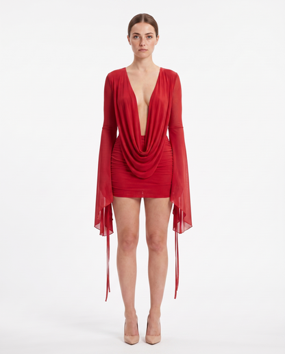 Abito corto in tulle Ludovica