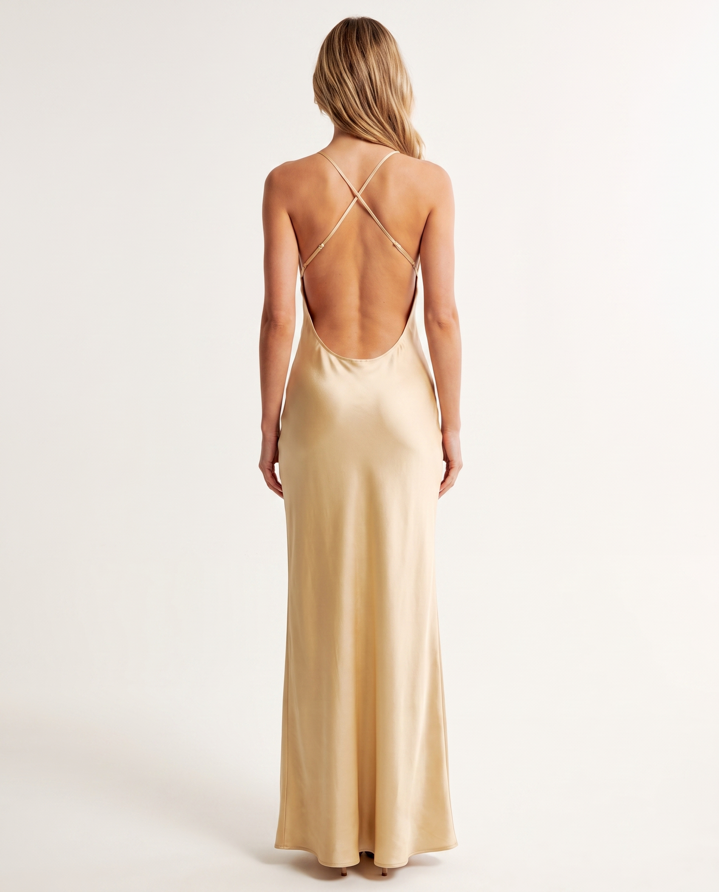 Abito lungo con strass Noemi
